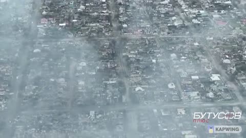 Rubizhne destroyed to the foundations by Russian artillery