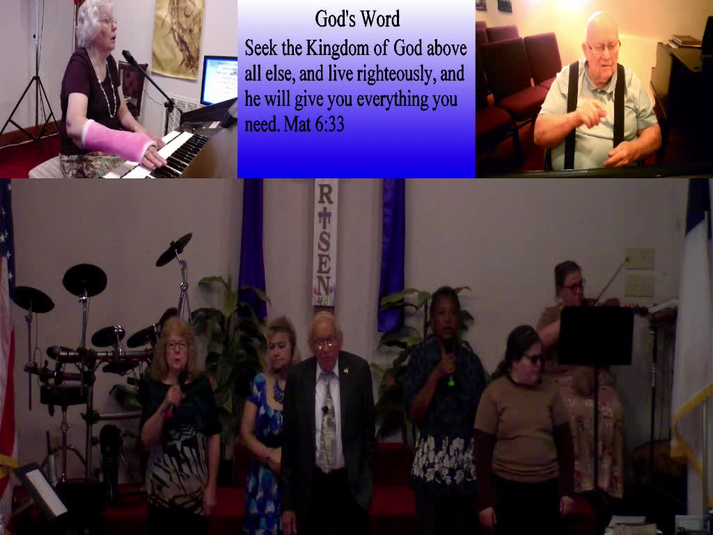 Sunday Worship August 7, 2022