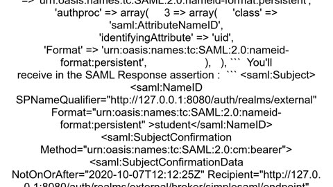 How to change NameID in SimpleSAMLphp