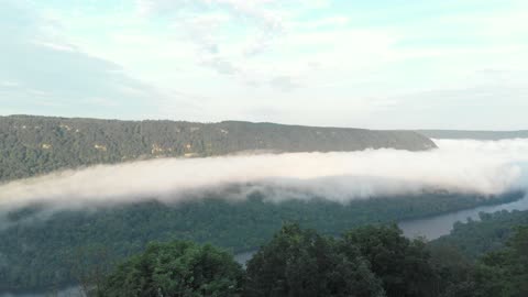 Beautiful View Of Mountains With Luscious Vegetation