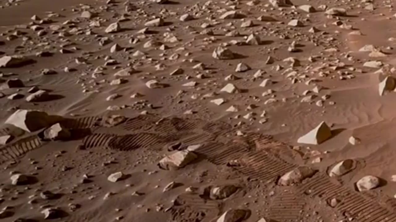 Real video of Mars