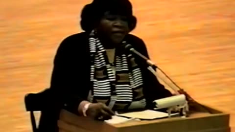 March 16, 1993 - Betty Shabazz at DePauw University