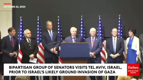 Bi-Partisan Group Of Senators supporting Israel