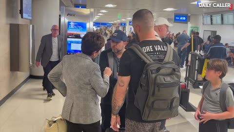 EXCLUSIVE: Kari Lake Confronts AZ Contender At Airport