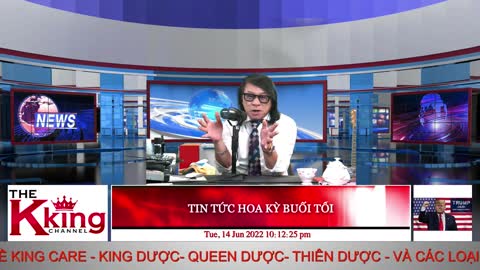 TIN TỨC HOA KỲ BUỔI TỐI - 06/14/2022 - The KING Channel