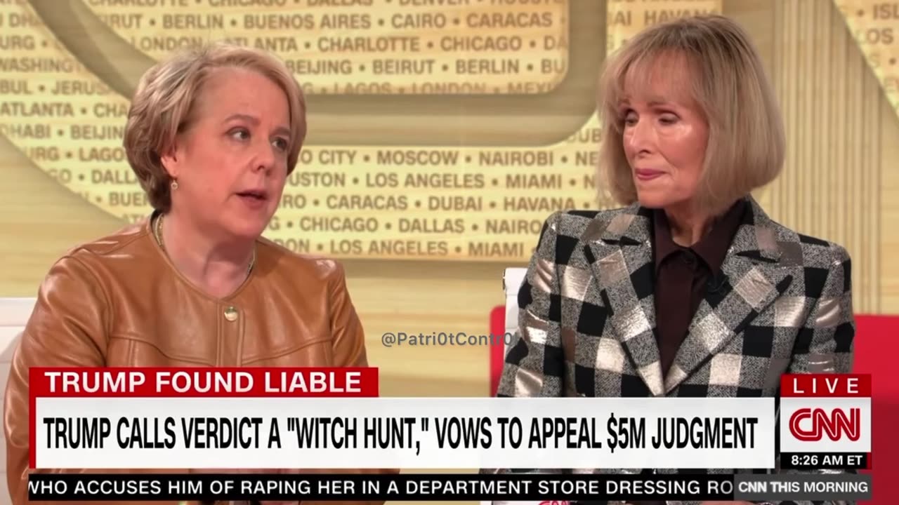 E. Jean Carroll “Just Completely Forgot” to Disclose that Democrat Donor Was Funding Her Case