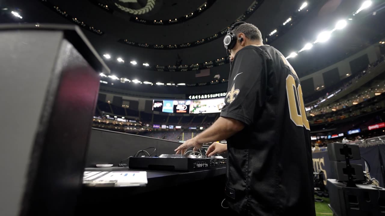 DJ Raj Smoove on being Saints' Gameday DJ | New Orleans Saints