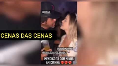 Mendigo Famoso pegando Mulher gata na festa #mendigo #gata #mulher #noticias #brasil #bbb22 #pegador