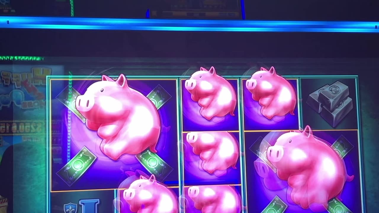 OUTSTANDING PIGS!!! #slots #casino #slotmachine #slotwin #jackpot #bonusfeature #casinogame #gamble