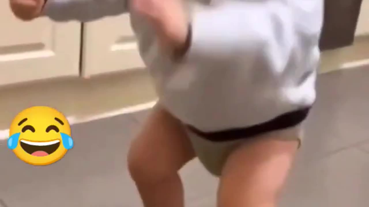 Cute funny baby dancing💞#shorts