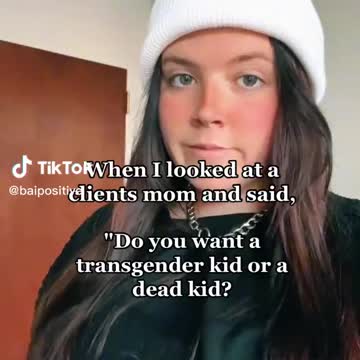 Therapist Bailey Jo Carter boasts of using suicide as a threat of emotional blackmail to a parent.