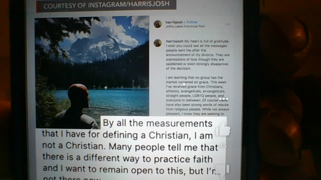 Joshua Harris Is In Trouble With God For Apologizing To Satan
