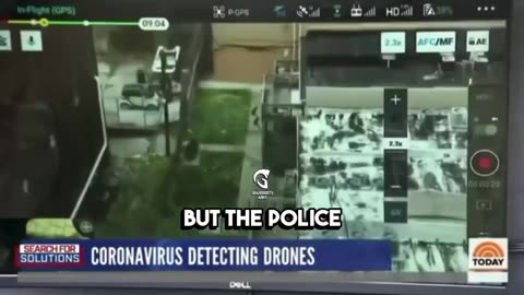 Drones being used to detect Covid