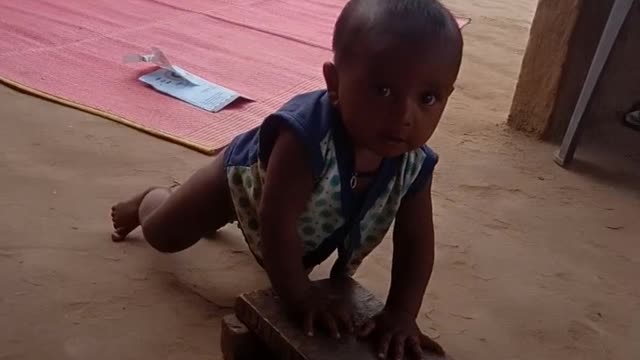 Indian baby video