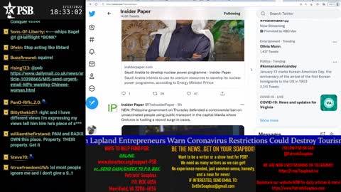 2022-01-13 17:00 EST - Freedom Rings: with Pamphlet Anon