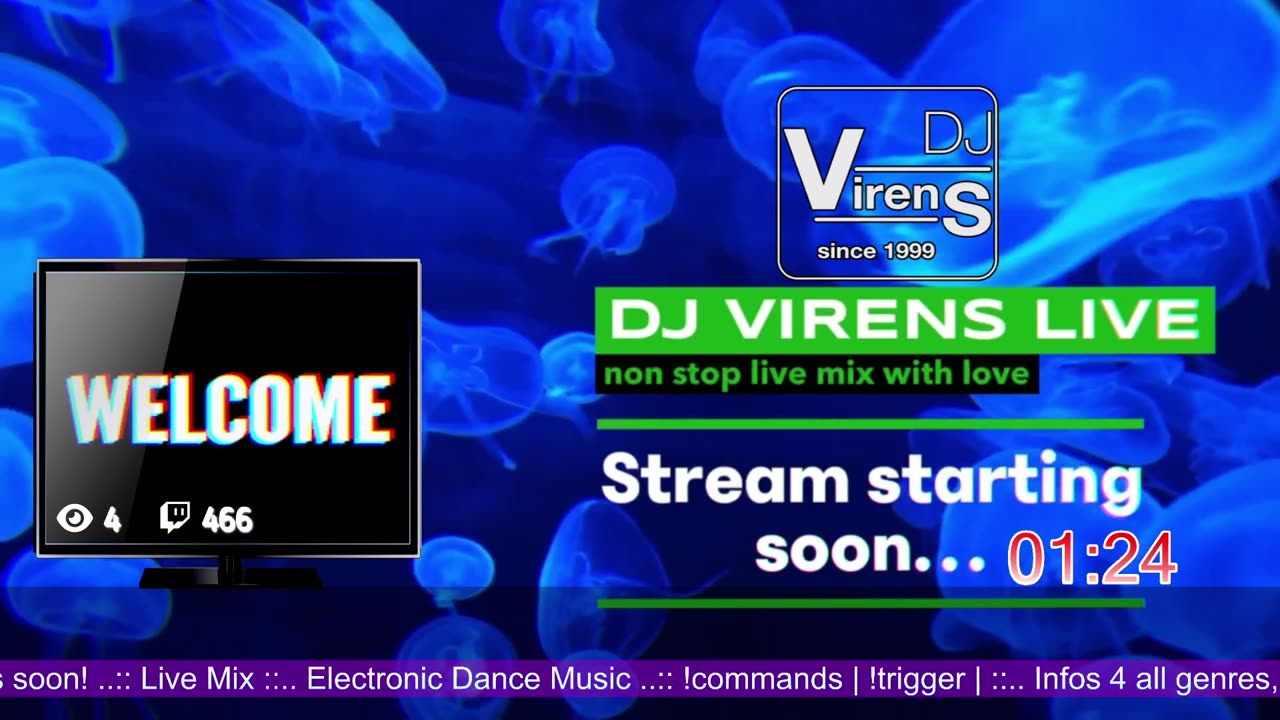 ⚠️ [GER/ENG] #dance #melodic #house #techno #electronic #music #mixed by #DJ Virens | LIVE