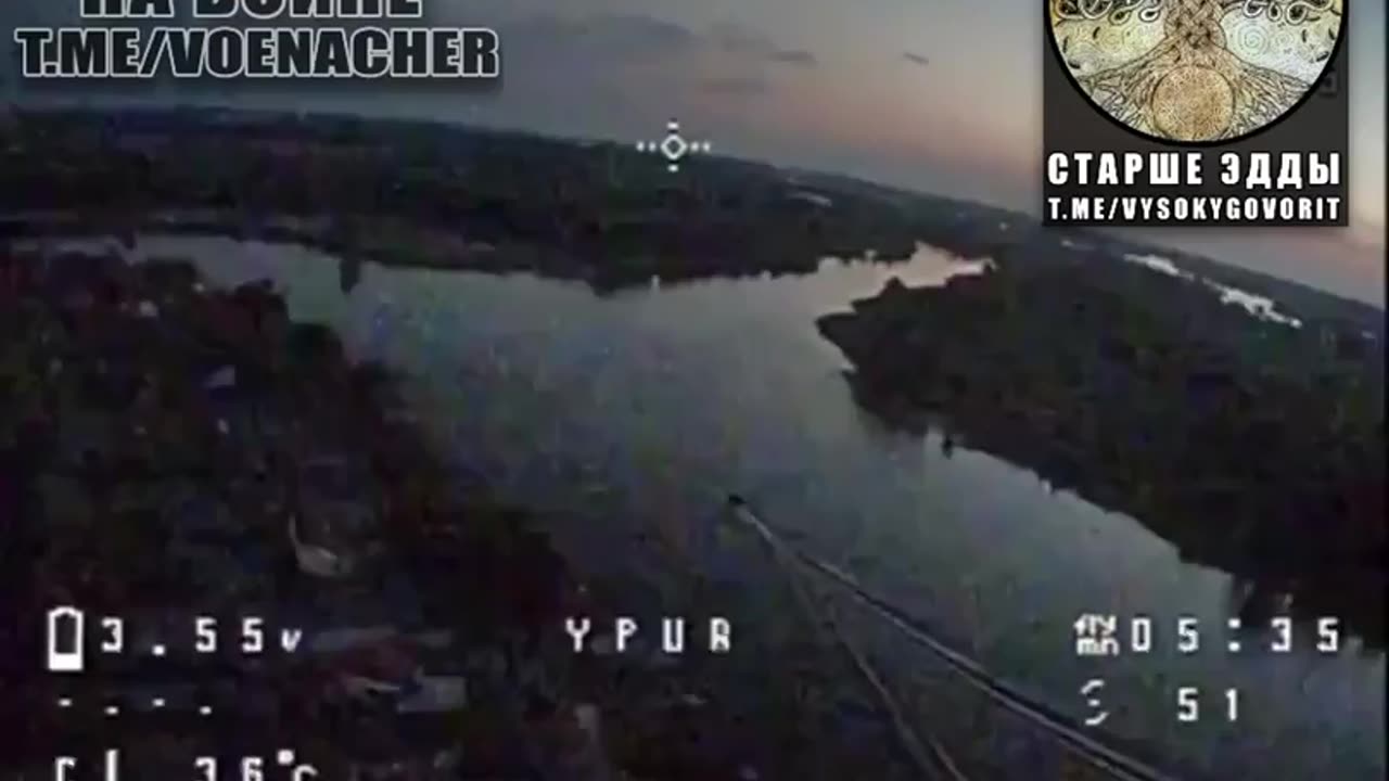 🎯 🚀 Ukrainian Boat Chased by FPV Drone | Antonovsky Bridge | Real Combat Footage