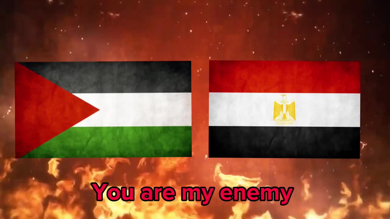 Countries and their enemies (extended)