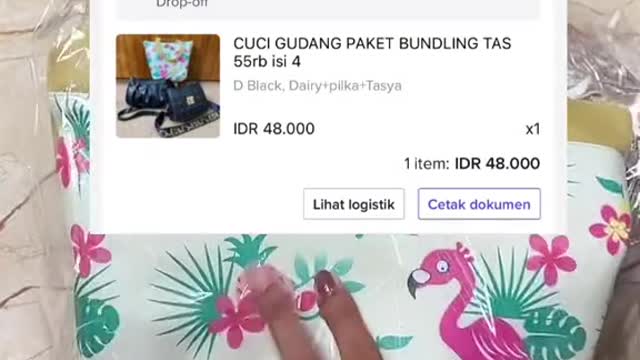 Iseng chekout, eh beneran dong 48