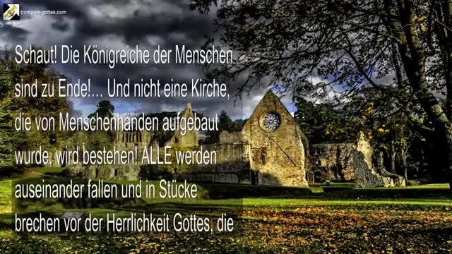 Willst du hören... Ich kannte dich nie 🎺 Die Trompete Gottes