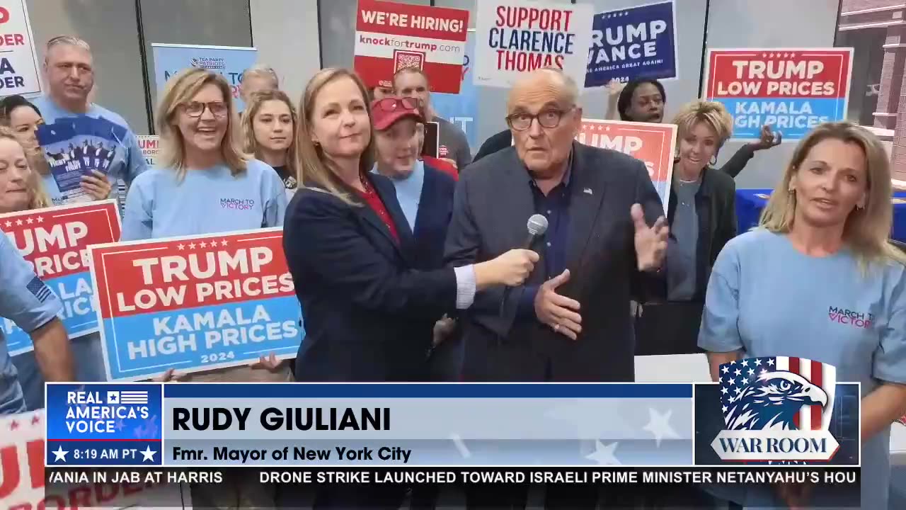 GIULIANI GETTING VOTES IN GA