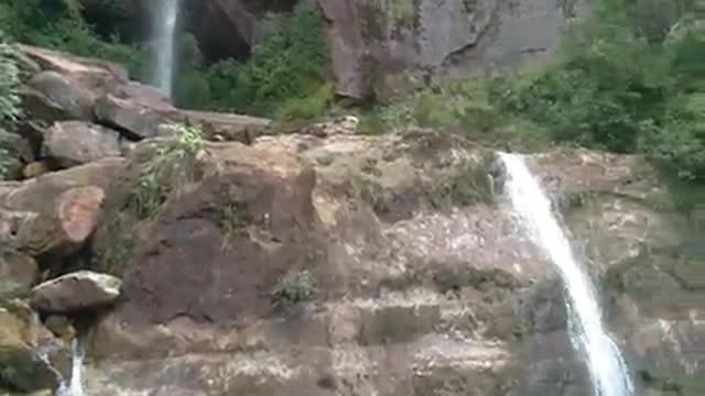 Natural water fall