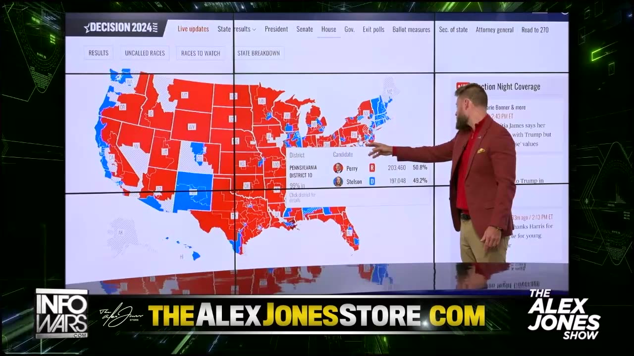 Alex Jones Show — WED FULL SHOW 11/6/24