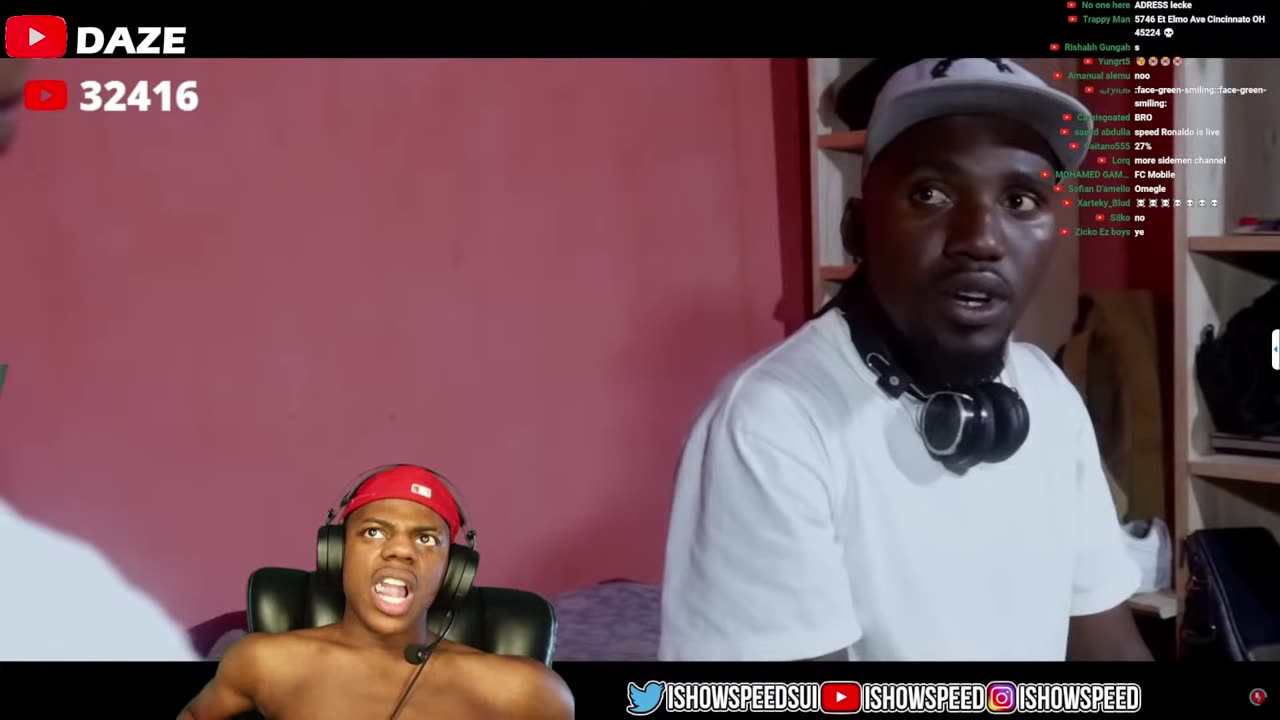 ISHOWSPEED reacts to wrong KSI movie.