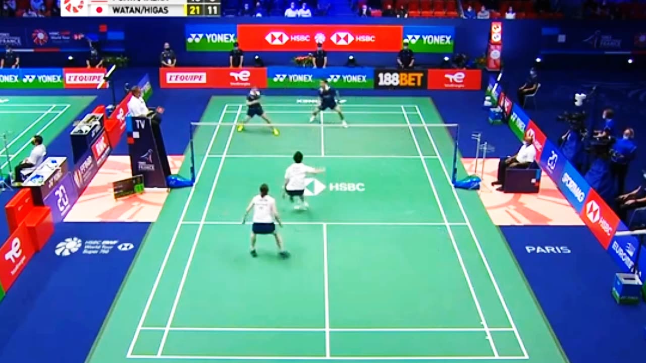 enjoy badminton match video | badminton bast moment