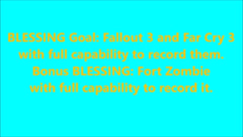 BLESSING Goal: Fallout 3 (2008) and Far Cry 3 (2012)