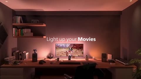 Philips Hue - Tingkatkan pencahayaan di area hiburan Anda!