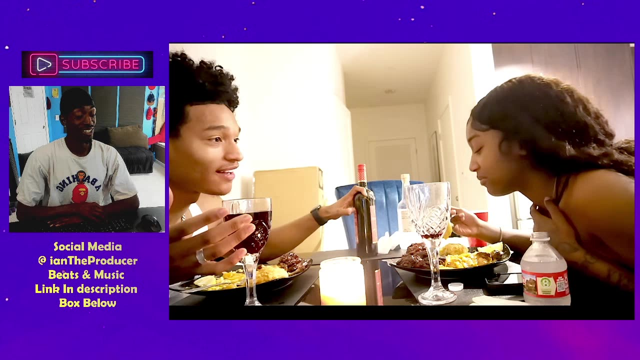 reacting to Foe Aries I Hired A Private Chef For DATE NIGHT SHE LOVED IT