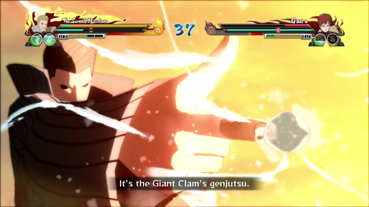 NINJA STORM REVOLUTION GENGETSU HOZUKI ULTIMATE JUTSU WATER PISTOL JUTSU #naruto