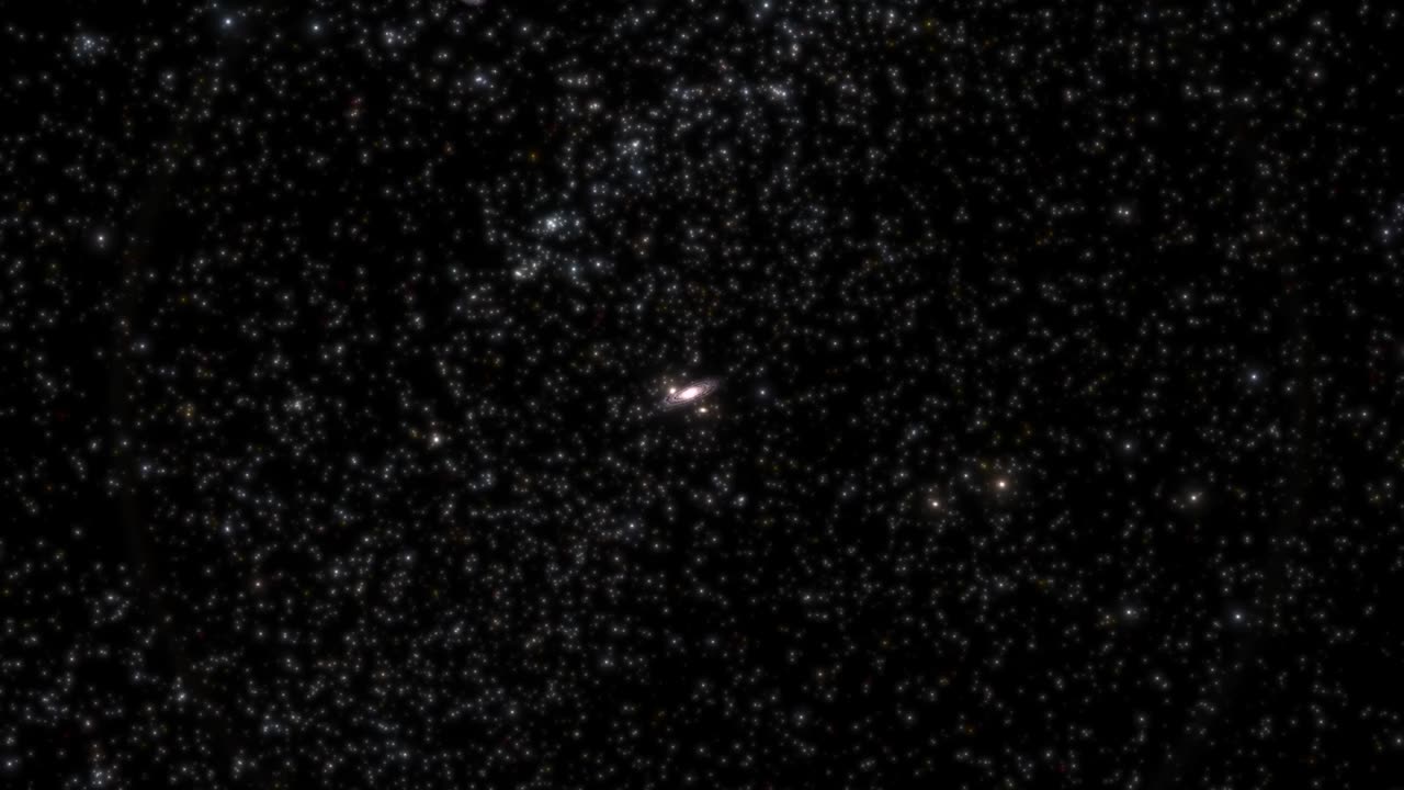 Journey to the androme de galaxy