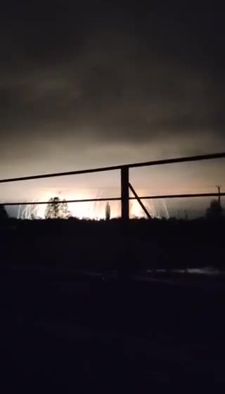 Details of the night strike on Pavlograd, Dnepropetrovsk region (Southeast Ukraine)