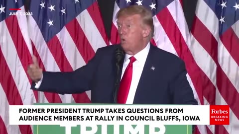 WATCH: Trump Takes Rally Audience Questions About Completing Border Wall, Helping Small Businesses