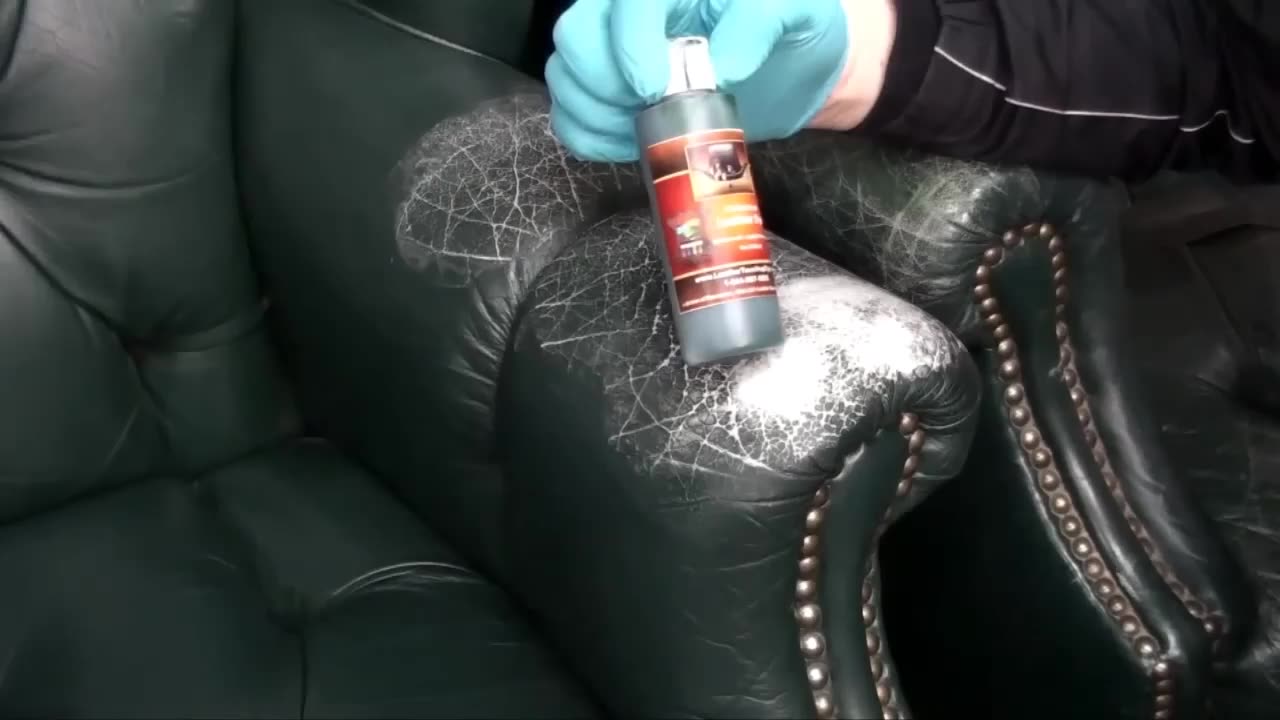 Fix Rips and Cracking on a Leather Chair.