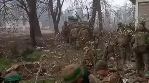 Ukrainian Points Of Evacuation In Bakhmut