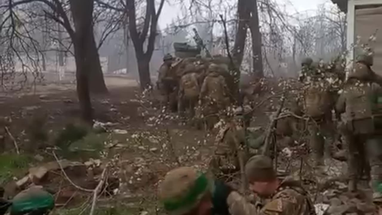 Ukrainian Points Of Evacuation In Bakhmut