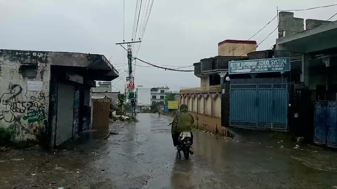 #myfirstvlog #islamabadpakistan Banni gala | Barish aur main |