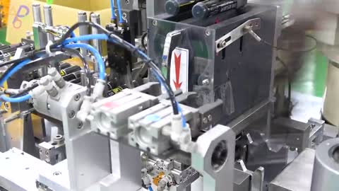 Process Of Making Whiteboard Markers. Pen Factory In Korea