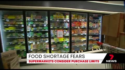 Food shortages could
