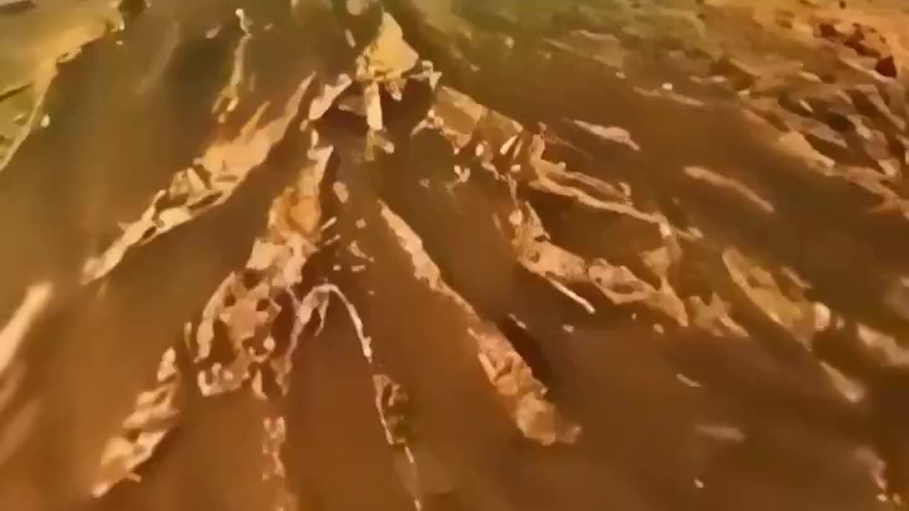 Probe Landing On Titan Saturn's Largest Moon