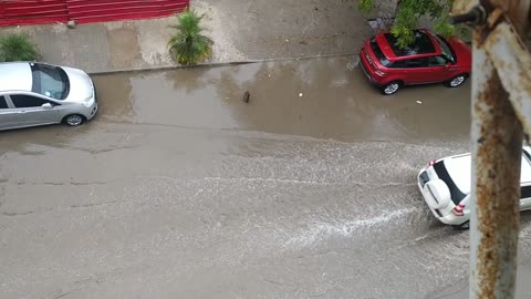 second day of the year lots of rain in my city, what a tragedy