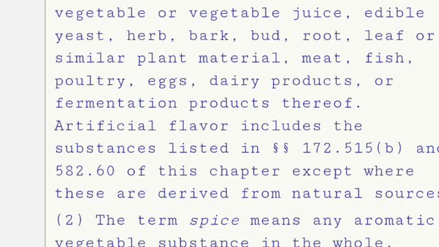 how gmo's get labeled "natural flavor" by FDA