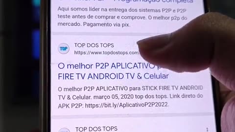 Aplicativo sua TV smart Android