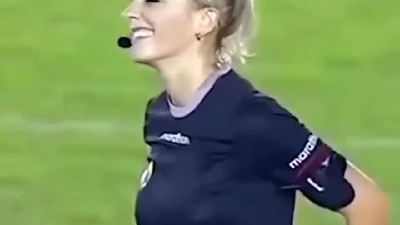 Football Female Referee Got Swag