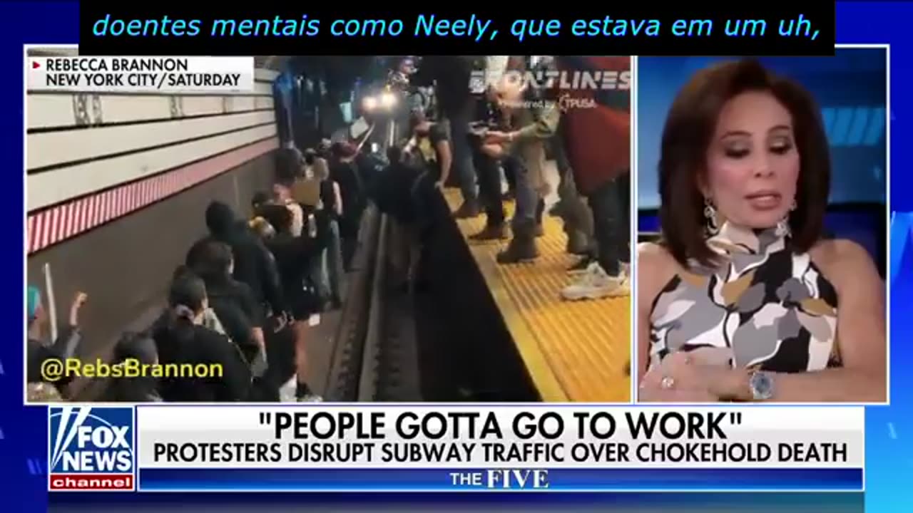 Juíza Jeanine: esses protestos são apenas para 'brigar'