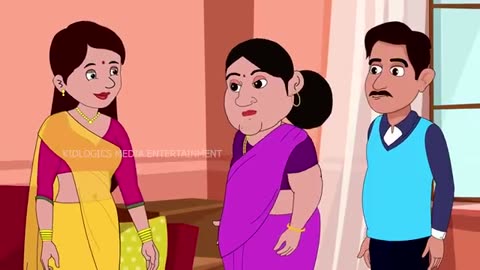 पीले दातों वाली बहू Saas Bahu Ki Kahaniya Hindi Moral Stories Fairy tales kids stories