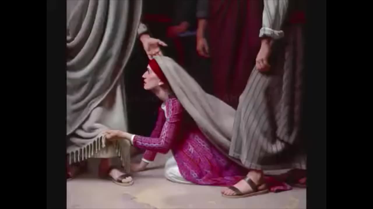 Amightywind Prophecy 7 - Hold On Tight To The Hem Of MY Garment! "How loyal and how much will you rely on ME?" "In the spiritual realm it is finished," (mirrored)